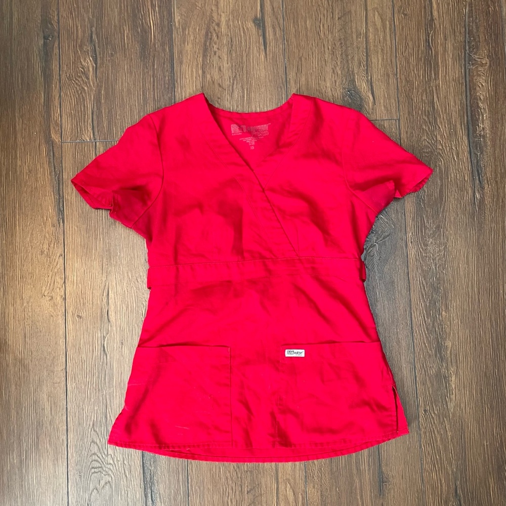 Womens greys anatomy scrub top